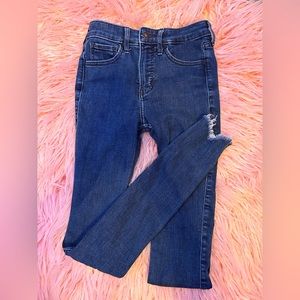 Hollister 00L W23 L30 dark blue skinny jeans